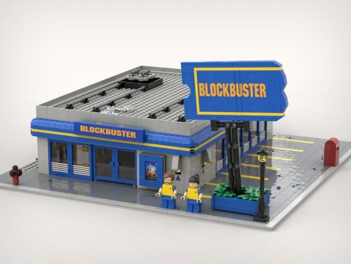 This LEGO Blockbuster Set Is The Ultimate Throwback To ’90s Movie Night Nostalgia