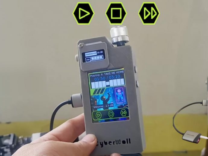 DIY cyberpunk Walkman is a blocky music player you wish you had in the 80s