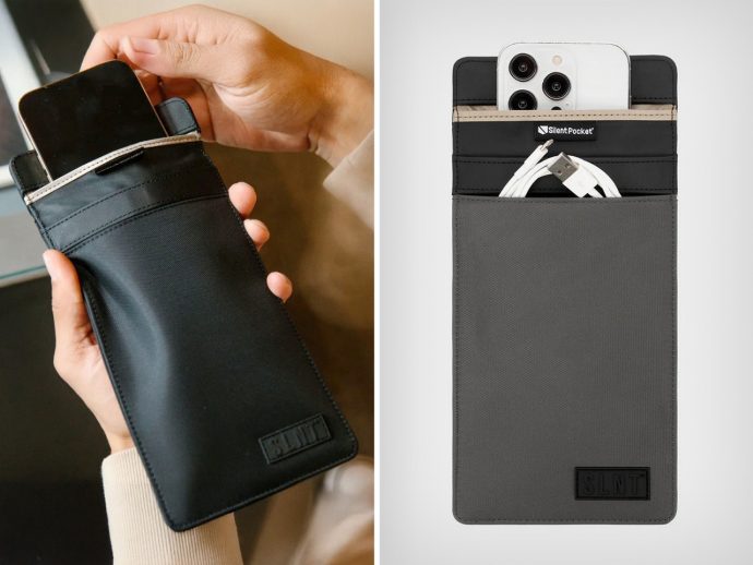 This Signal-Blocking EDC Pouch Uses Military-Grade Tech To Make Your Phone Untraceable