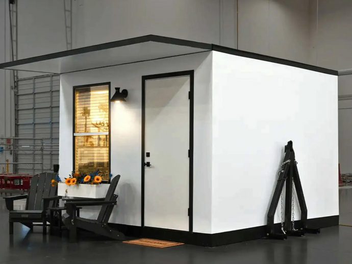 A Single Person Can Install This Foldable Tiny Home Within An Hour With No Tools