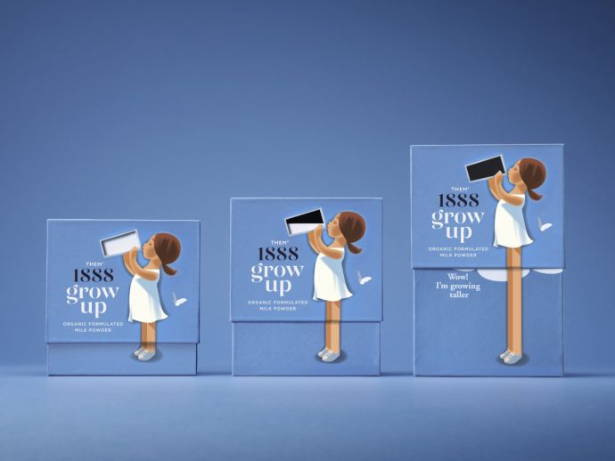 Ingenious milk box packaging gets the message across in a funny way
