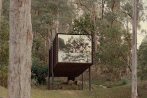 Japandi-style Sawmill Treehouse is an Enchanting Haven Embraced by Nature