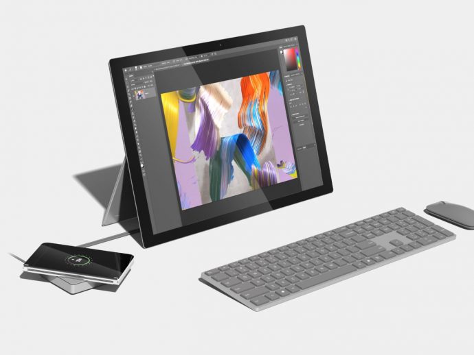Microsoft Surface Duo concept turns the dual-screen phone into a power hub