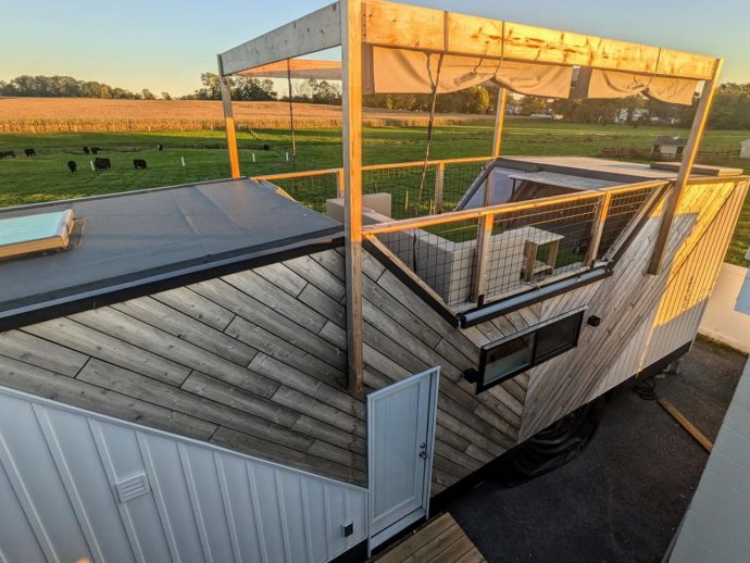 Luxury Meets Micro-Living In This Tiny Home Blessed With A Rooftop Terrace