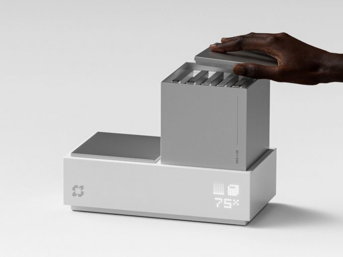 Modular NAS box offers a sleek and future-proof data storage solution