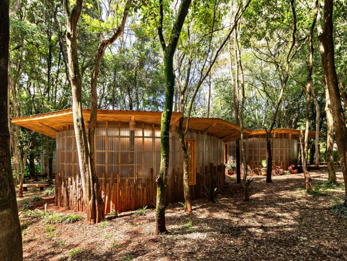 This Temporary School In Nairobi Was Designed As A “Small Village” Using Reusable Materials