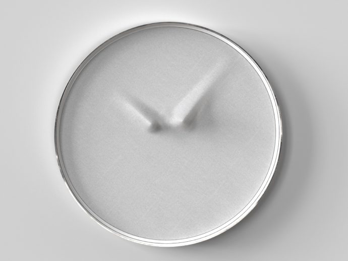 Nearly invisible clock concept makes time vanish like a ghost