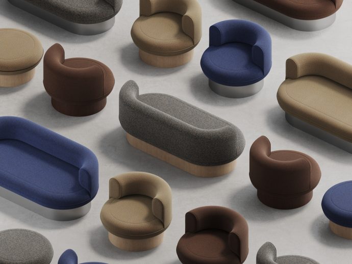 Soft furniture concept lets you place comfort on a pedestal