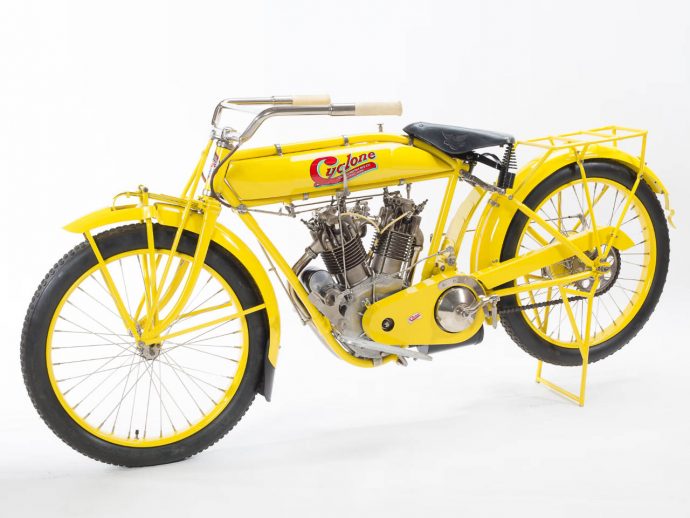 Century old Cyclone Motorcycle marks a comeback as restored roadster, sells for record-breaking amount