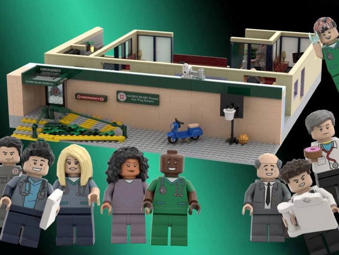 This LEGO Scrubs Set Brings Sacred Heart Hospital’s Nostalgic Chaos to Brick Life