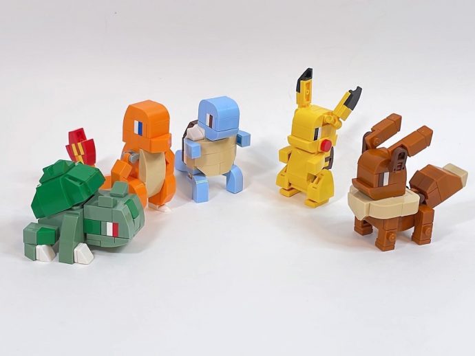 DIY LEGO Pokémon Universe Lets You Catch and Build Them All Right Now