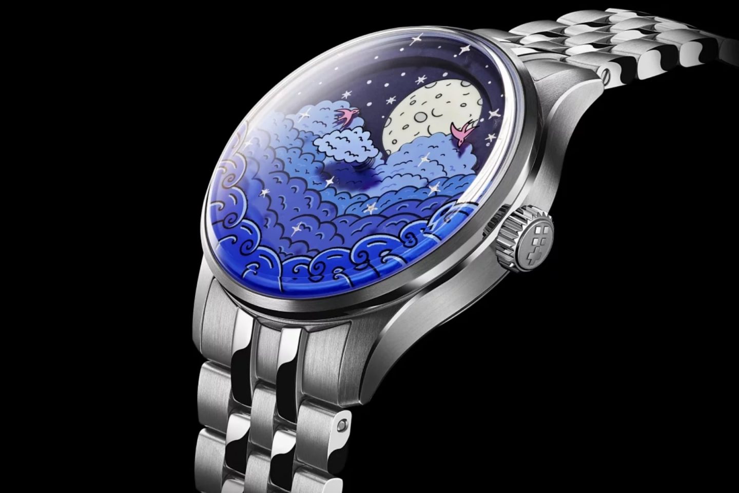 Christopher Ward x Mr Jones Celestial: Whimsical Moonphase Magic