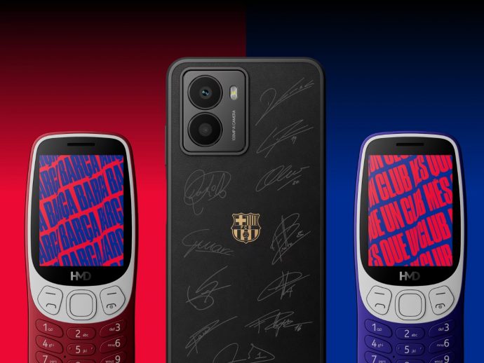 HMD Global and FC Barcelona team up for special phones to help you focus on the game