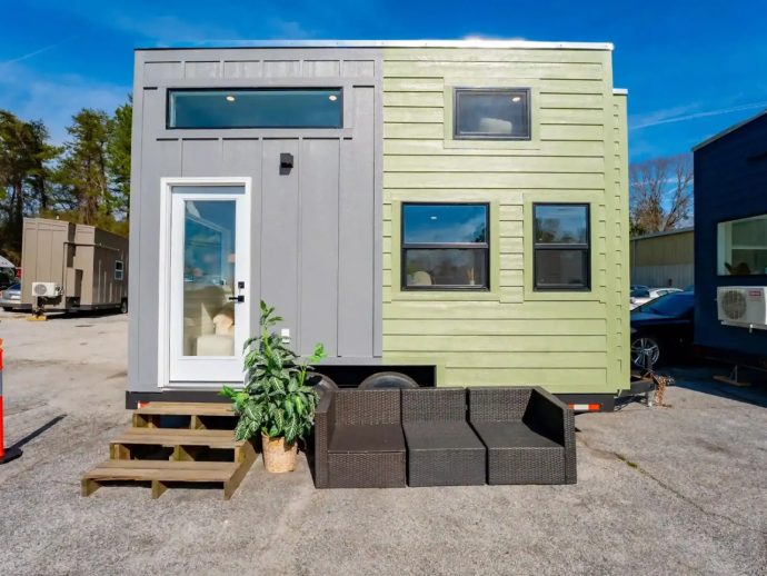 This Super Compact Tiny Home Offers An Authentic Micro-Living Experience In $40k