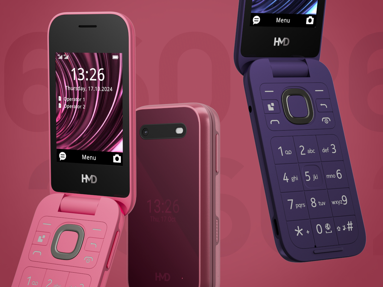 HMD 2660 Flip Is A Retro Phone Designed For Simplicity And Digital HMD 2660 Flip Is A Retro Phone Designed For Simplicity And Digital