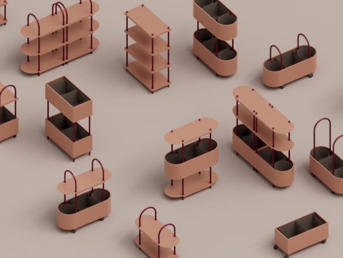 Loopo Modular Furniture System Offers a More Sustainable Way to Organize Your Space
