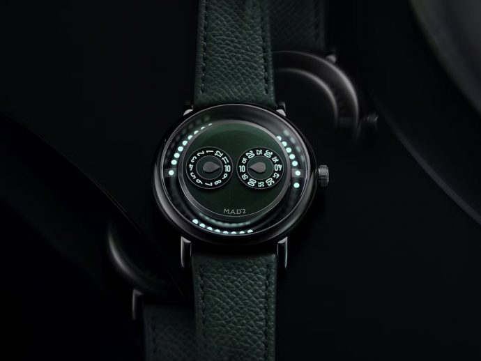 M.A.D. Editions’ M.A.D. 2 watch combines music culture and Swiss functionality with exclusive design