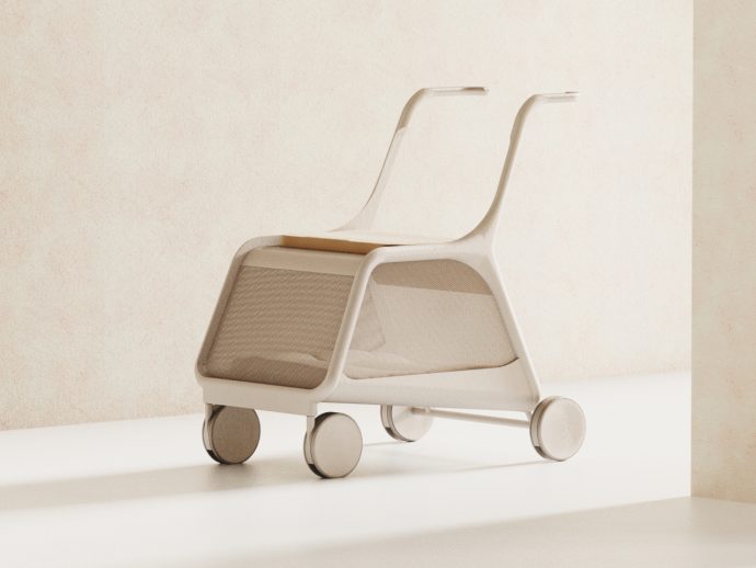 Multi-functional Walking Aid Concept Reimagines Mobility for Seniors and Their Pets