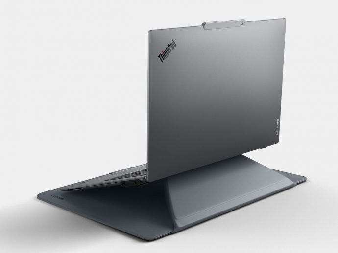 Origami-inspired Lenovo Laptop Sleeve Transforms into an Ergonomic Stand