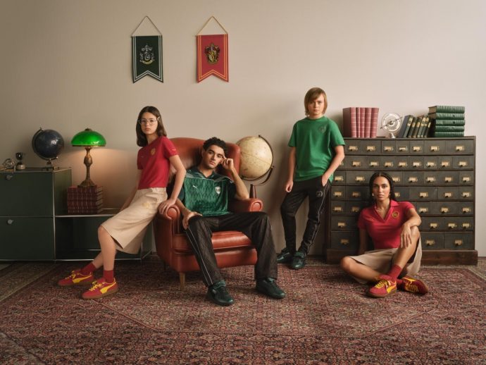 PUMA brings House Gryffindor and Slytherin into their stylish world