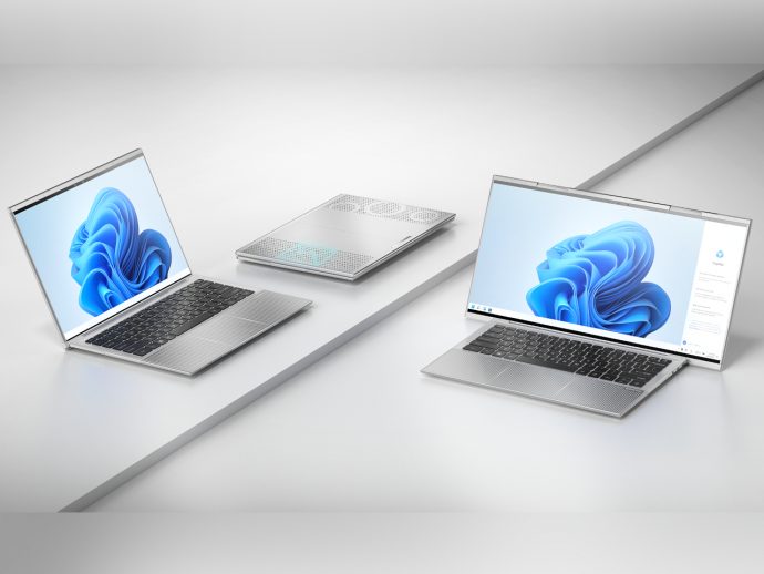 Rollable laptop concept expands sideways to reveal an ultra-wide screen