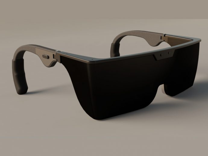 Smart Visor Concept Helps the Visually Challenged Navigate the World with Confidence