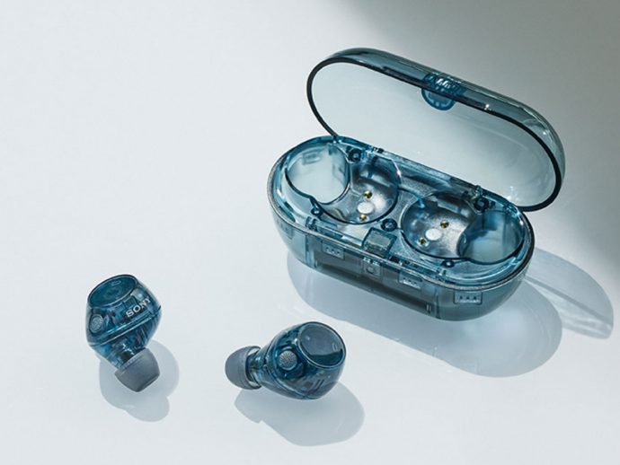 Sony WF-C710N Noise Canceling TWS Earbuds Arrive with Transparent Glass Blue Design