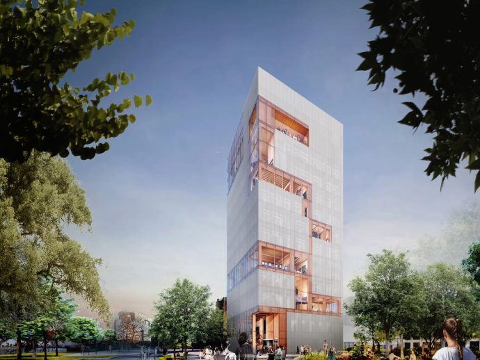 Wooden Tower At Boston University Defies Traditional Construction Norms Merging Safety & Sustainability