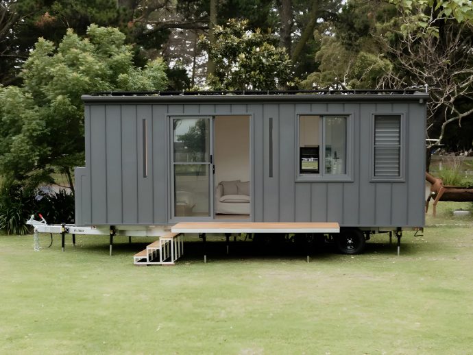 Efficient & Elegant Dwelling Offers The Ultimate Modern Tiny House Living For Road Warriors