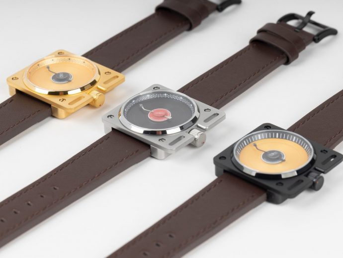 Vinyl Record Automatic Watch combines retro designs into a distinctive timepiece