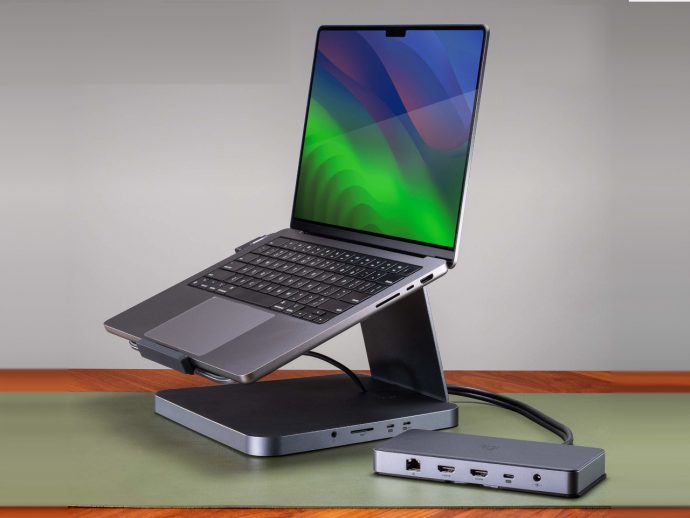 ZAGG Pro Dock Stand for Laptops and Tablets Come with a Satellite Hub to Hide Cables Away