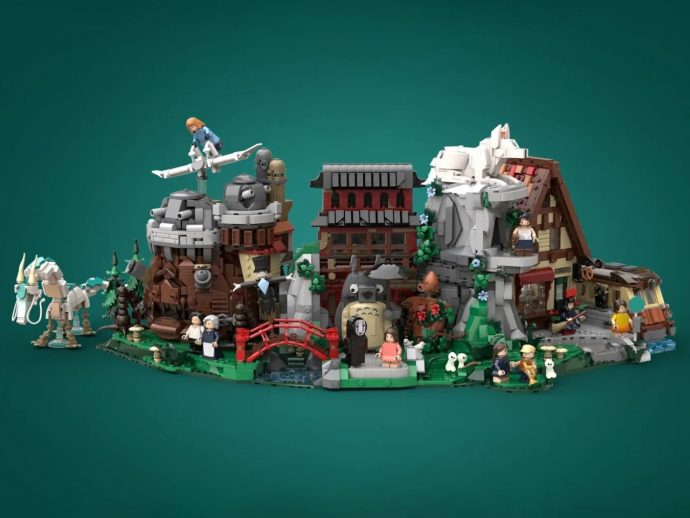 This Detailed LEGO Studio Ghibli Build has more soul than any AI Art ever made