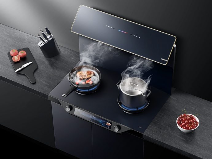 Appliance concept revolutionizes kitchen design with innovation and ergonomics