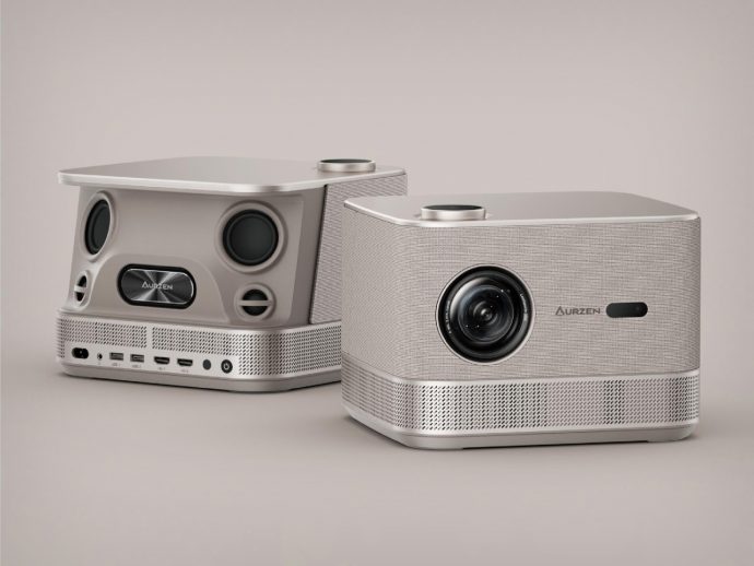 Aurzen’s Flagship-Killer $199 Projector casts a Whopping 95-inch screen and has 4 Built-in Speakers
