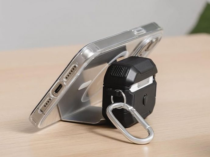 Incredibly Clever AirPods Case also Doubles as a Kickstand for your iPhone
