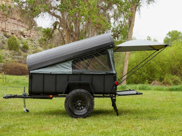 Hard top pop-up Crashpad turns Let’s Go Aero trailers into versatile camper