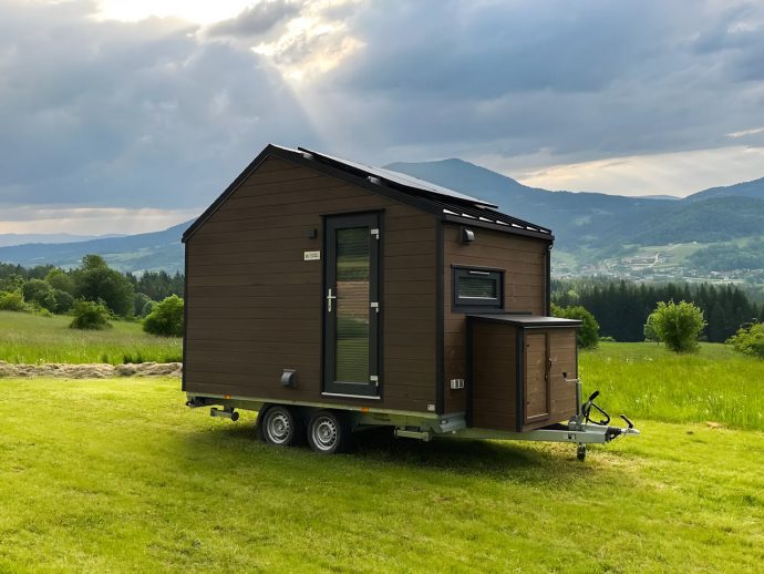 This Tiny Home Is Small But Mighty, Offering Compact Elegance In A 12.9-Foot Body