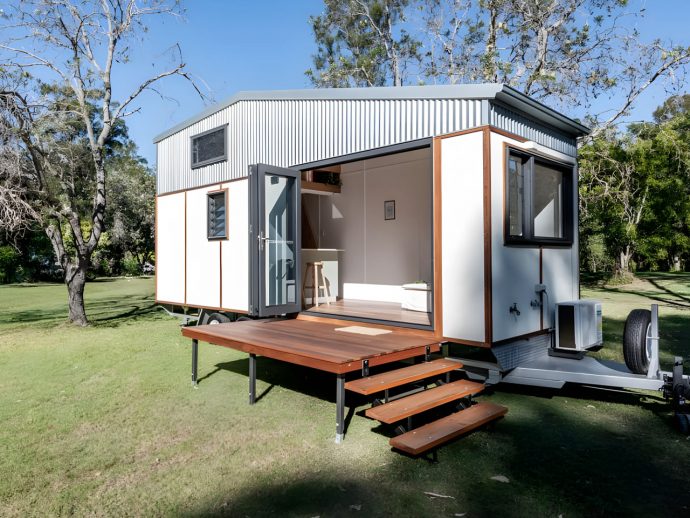 Compact Tiny Home Feels More Spacious Than It Actually Is Thanks To A Clever Space-Saving Layout