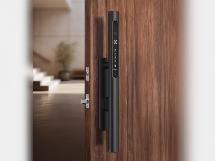 Lockly Styla Redefines Door Security With Stylish Handlebar Video Smart Lock