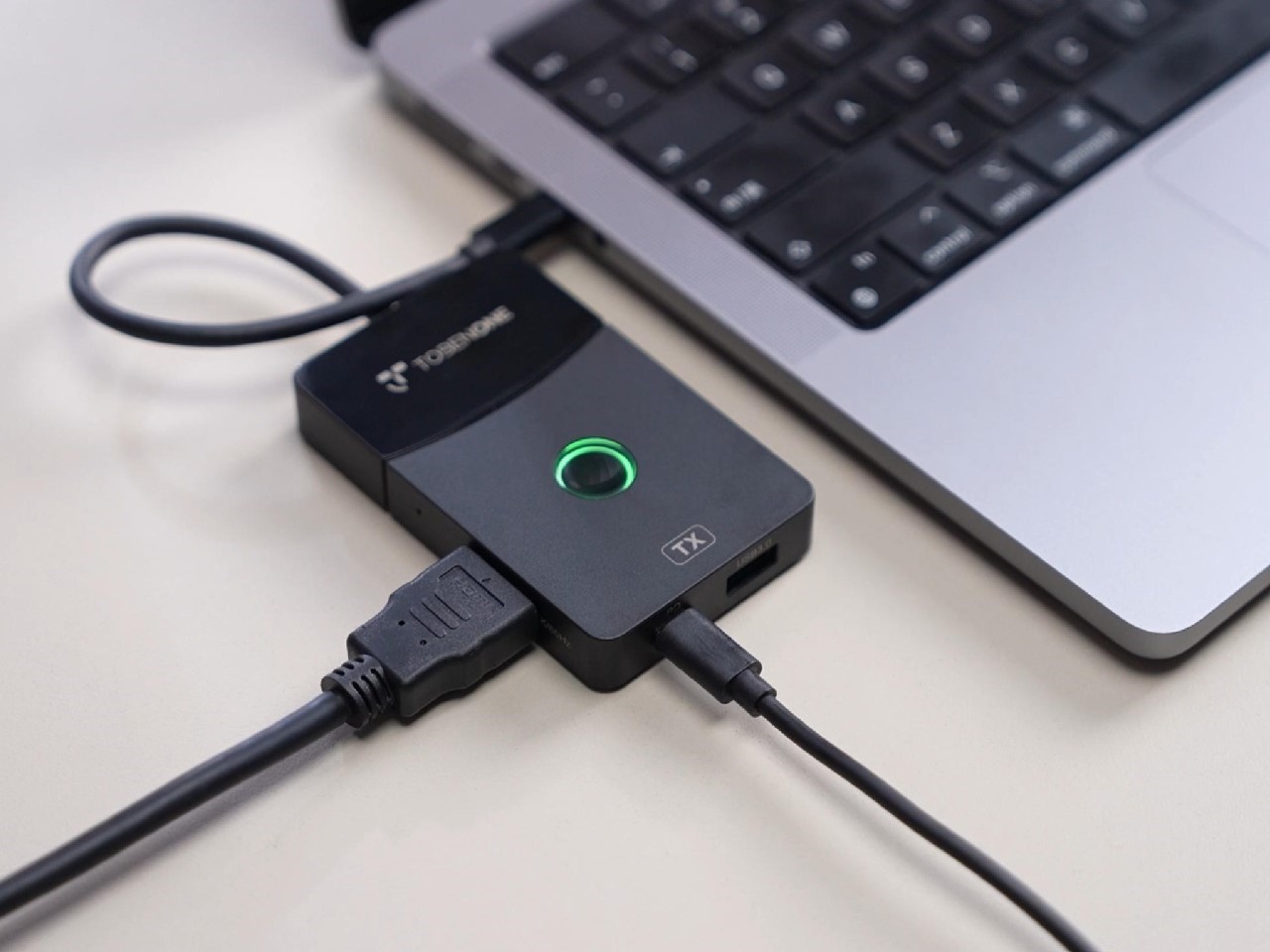 RGBlink Wireless USB-C To HDMI Transmitter & Receiver - 4K Streaming For IPhone, Tablets & Laptops