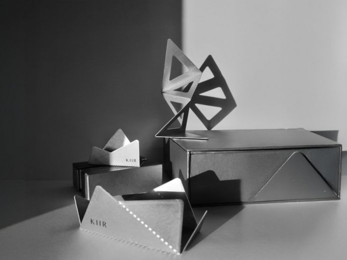 Sculptural organizer will bring order into your creative chaos