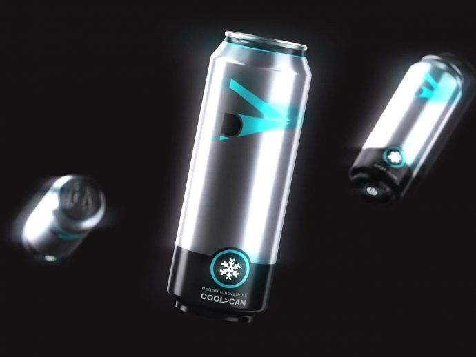 Self-chilling Beverage Can Promotes Sustainability in a Different Way