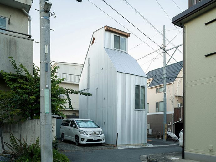 This Japanese Tiny Home Maximizes Small Spaces & Redefines Urban Living In Tokyo