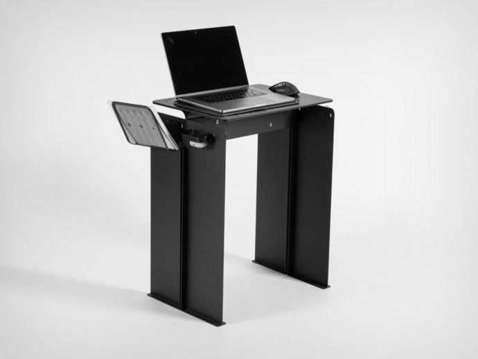 This Sleek DIY Iron Piece Transforms from Stylish Desk to Smart Storage in Minutes