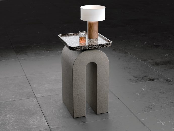 This Stone Side Table Concept Makes You Look Twice