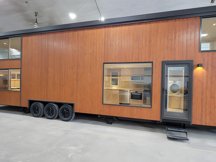 This Spacious 720-Square-Foot Tiny House Offers Expansive Living In A Compact Package