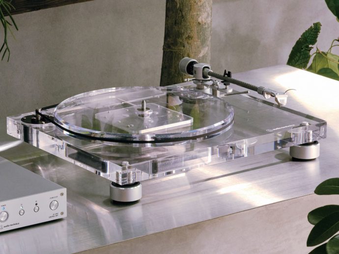 Audio-Technica AT-LPA2 turntable redefines analog audio with a transparent design