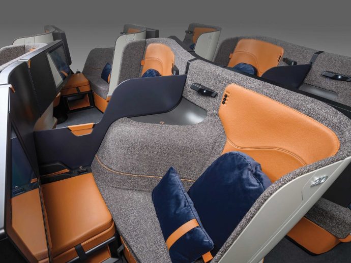 Forget Recliners, Your Next Business Class Seat Could Basically be a Luxurious Sofa