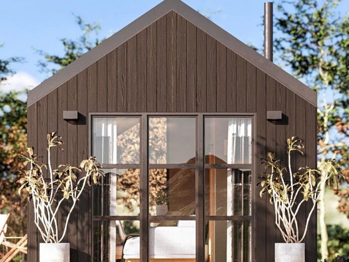 Modern Australian Design Meets Classic Barn Charm In This Single-Level Tiny Home
