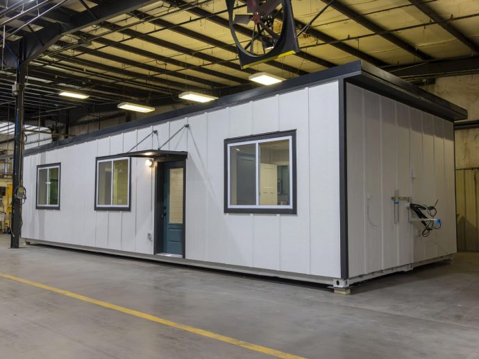 This Tiny Home Offers 640 Sq Ft of Luxury Living In Two Shipping Containers